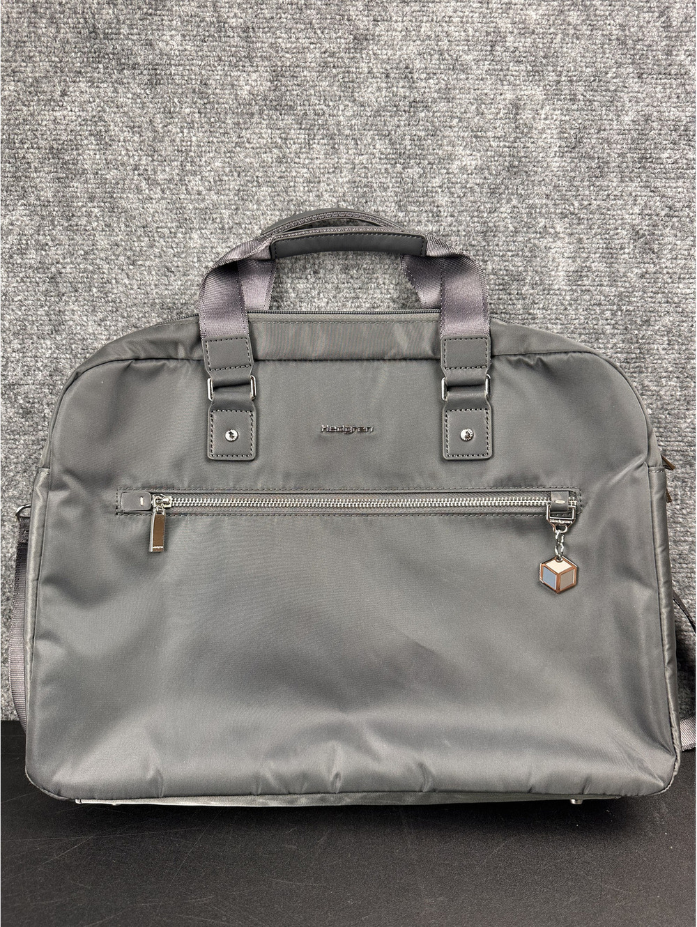 Hedgren Men's Gray Laptop Briefcase Bag